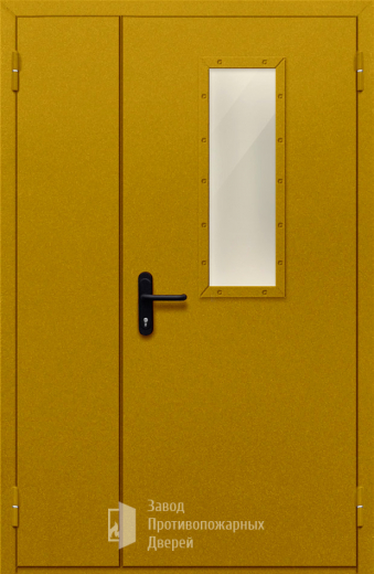 Фото двери «Полуторная со стеклом №25» в Ступино