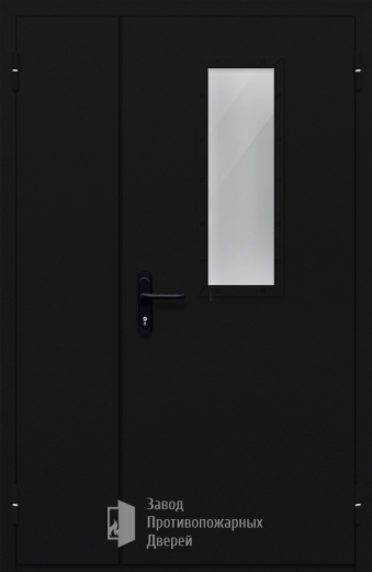 Фото двери «Полуторная со стеклом №24» в Ступино