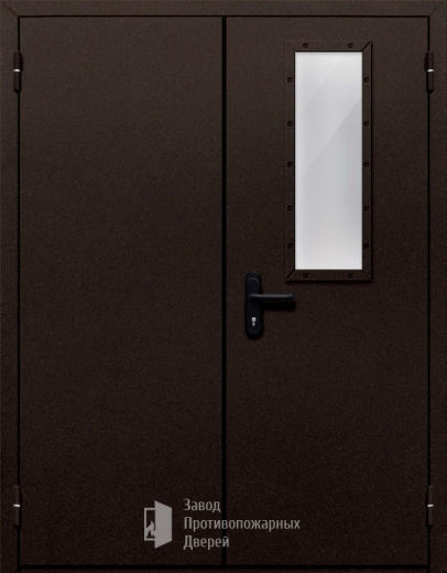 Фото двери «Двупольная со одним стеклом №410» в Ступино