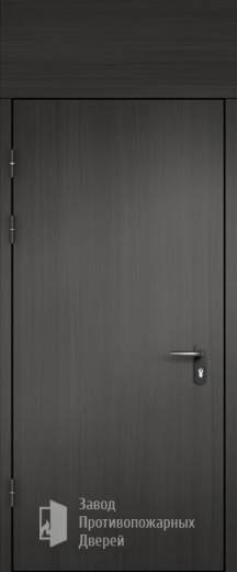 Фото двери «МДФ однопольная с фрамугой №27» в Ступино