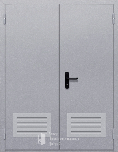 Фото двери «Двупольная с решеткой» в Ступино