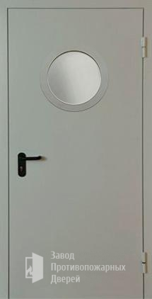 Фото двери «Однопольная с круглым стеклом EI-30» в Ступино