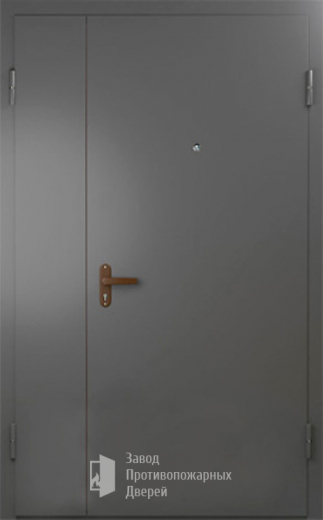 Фото двери «Техническая дверь №6 полуторная» в Ступино