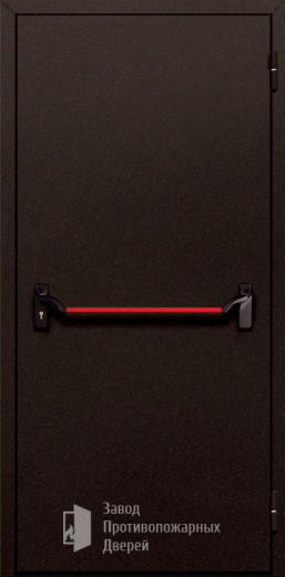 Фото двери «Однопольная глухая с антипаникой №410» в Ступино