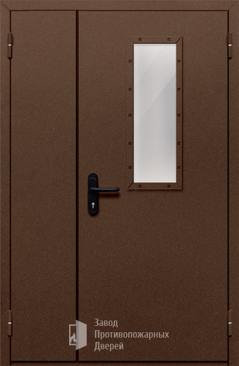 Фото двери «Полуторная со стеклом №28» в Ступино