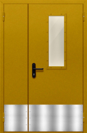 Фото двери «Полуторная с отбойником №28» в Ступино