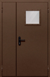 Фото двери «Полуторная со стеклом №88» в Ступино
