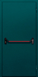 Фото двери «Однопольная глухая с антипаникой №46» в Ступино