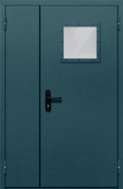 Фото двери «Полуторная со стеклом №87» в Ступино