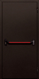 Фото двери «Однопольная глухая с антипаникой №410» в Ступино