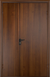 Фото двери «Полуторная МДФ глухая EI-30» в Ступино