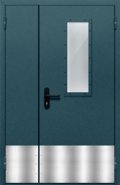 Фото двери «Полуторная с отбойником №34» в Ступино