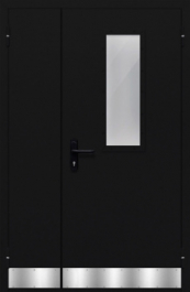 Фото двери «Полуторная с отбойником №13» в Ступино