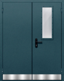 Фото двери «Двупольная с отбойником №34» в Ступино