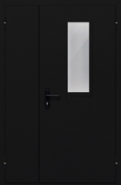 Фото двери «Полуторная со стеклом №24» в Ступино