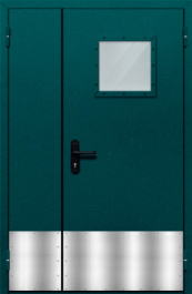 Фото двери «Полуторная с отбойником №29» в Ступино