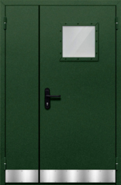 Фото двери «Полуторная с отбойником №38» в Ступино