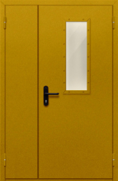 Фото двери «Полуторная со стеклом №25» в Ступино