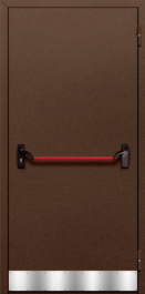 Фото двери «Однопольная с отбойником №38» в Ступино